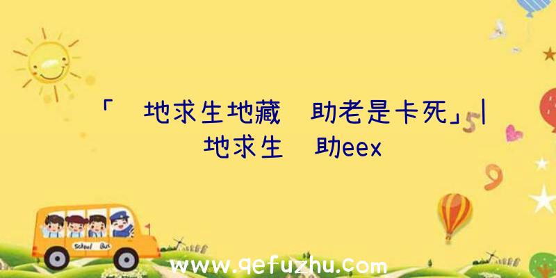 「绝地求生地藏辅助老是卡死」|绝地求生辅助eex